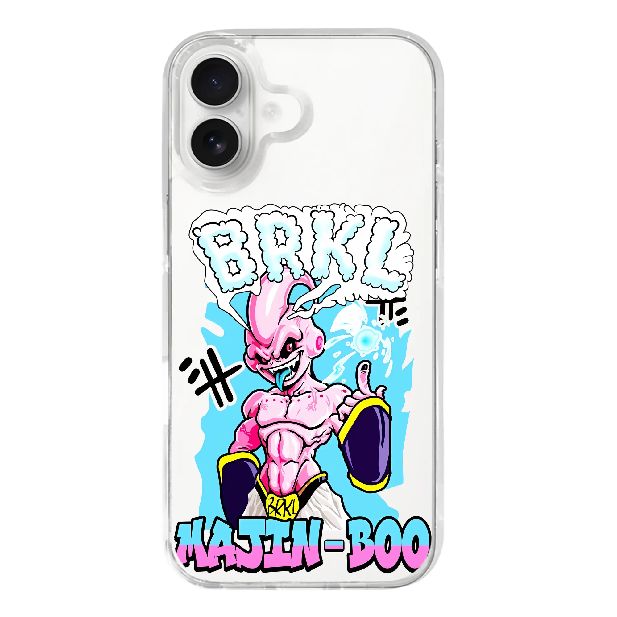 ドラゴンボール グッズ まじん ブウ - iPhone 17シリーズ 透明スマホケース – 薄型・耐衝撃・精密フィット保護カバー